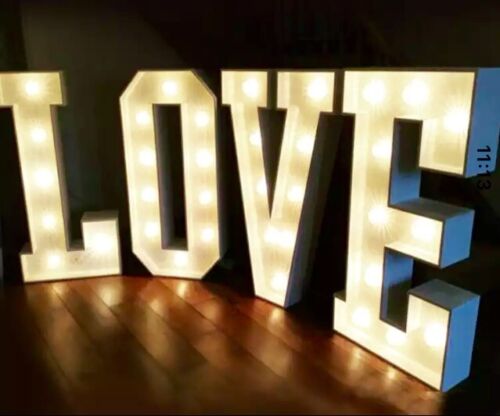light up letters for hire 